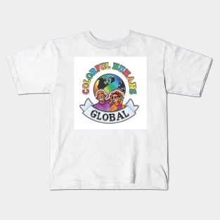 Colorful Humans Global Kids T-Shirt